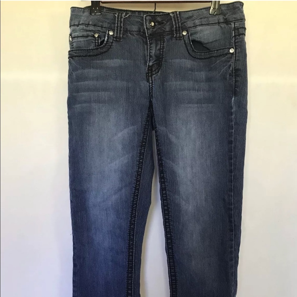 YMI Juniors Jeans Stretch Rhinestones
